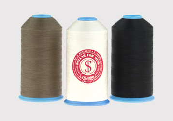 Fur sewing threads